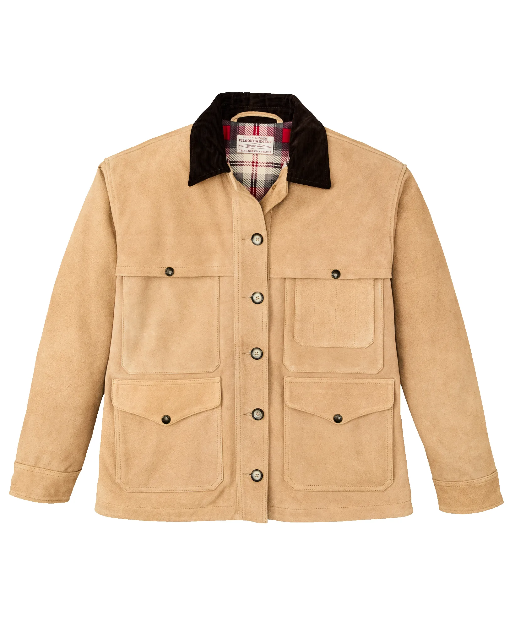 Women's Suede Leather Cruiser - Tan sold by Filson product image thumbnail 3
