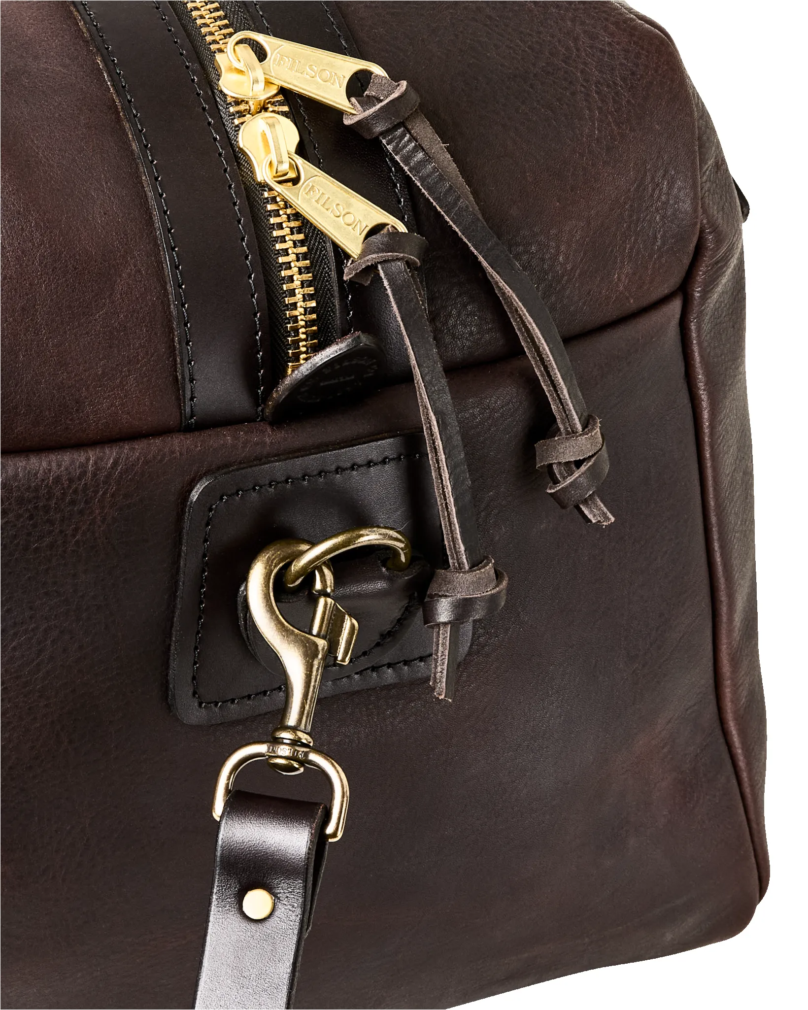 Heritage Leather Medium Duffle Bag - Ballard Brown sold by Filson product image thumbnail 4