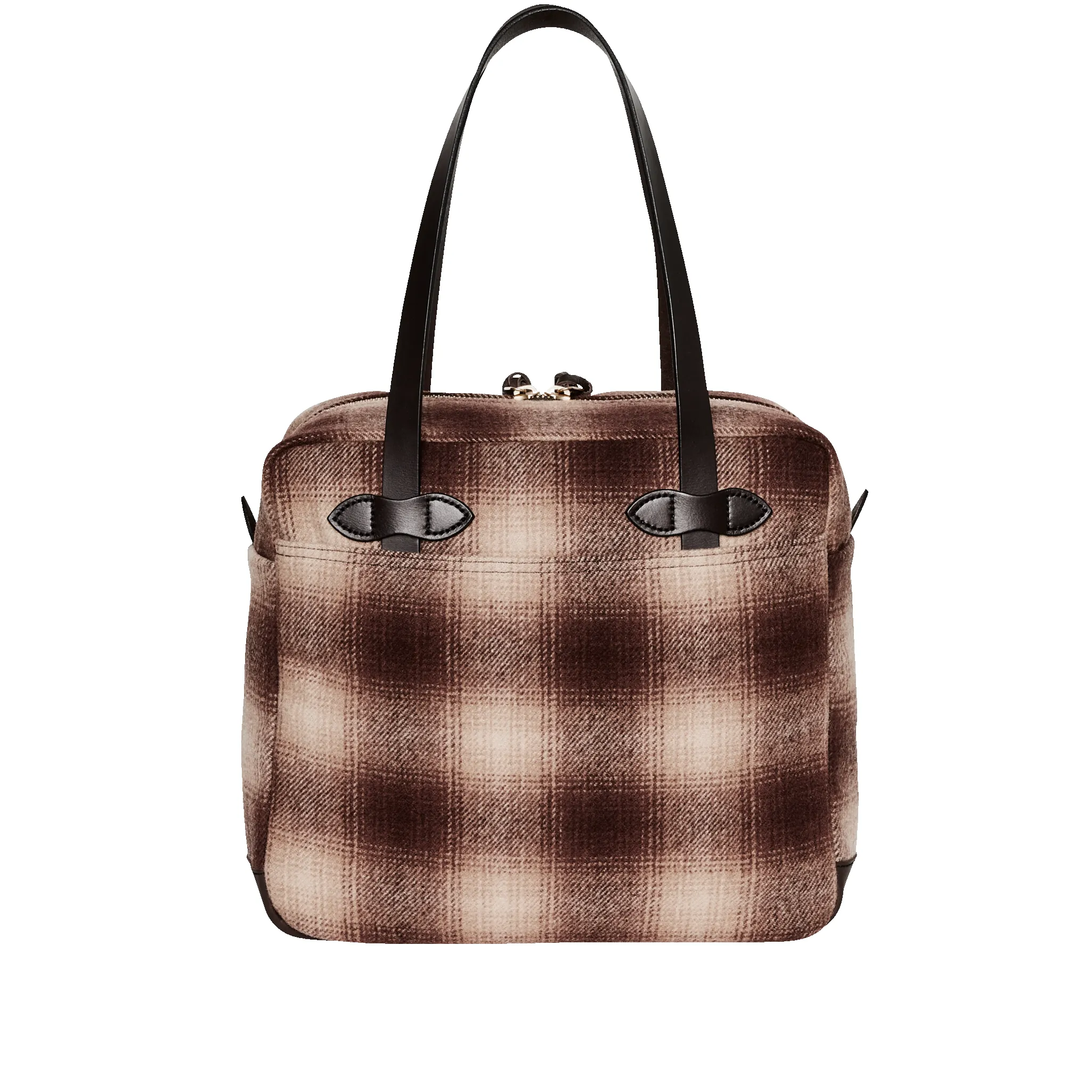 Mackinaw Wool Zipper Tote Bag - Brown / Tan Ombre sold by Filson product image thumbnail 2