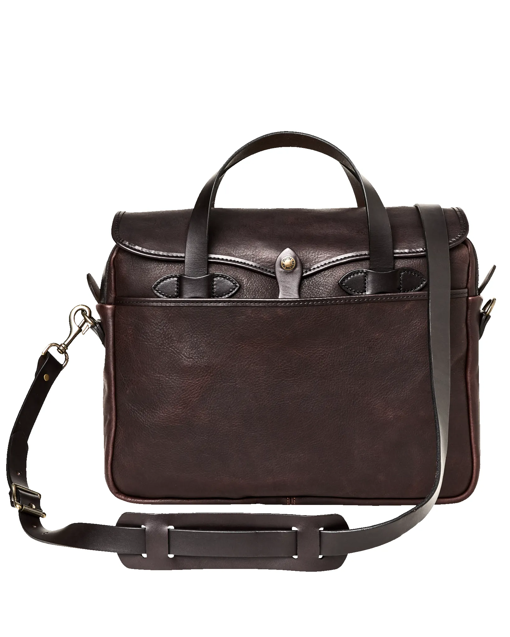 Heritage Leather Original Briefcase - Ballard Brown sold by Filson