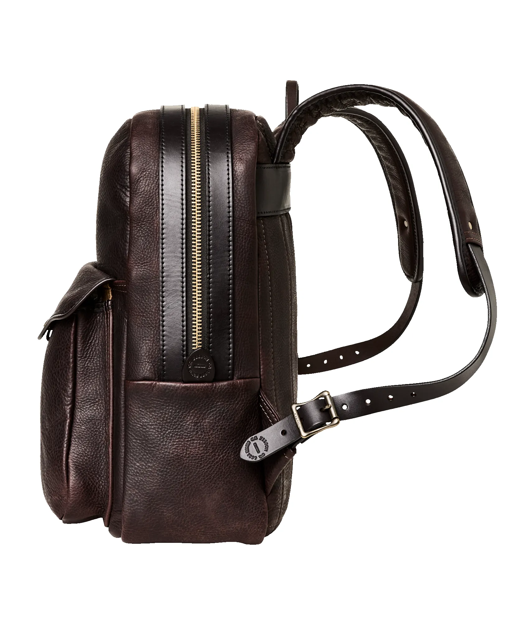 Heritage Leather Journeyman Backpack - Ballard Brown sold by Filson product image thumbnail 3