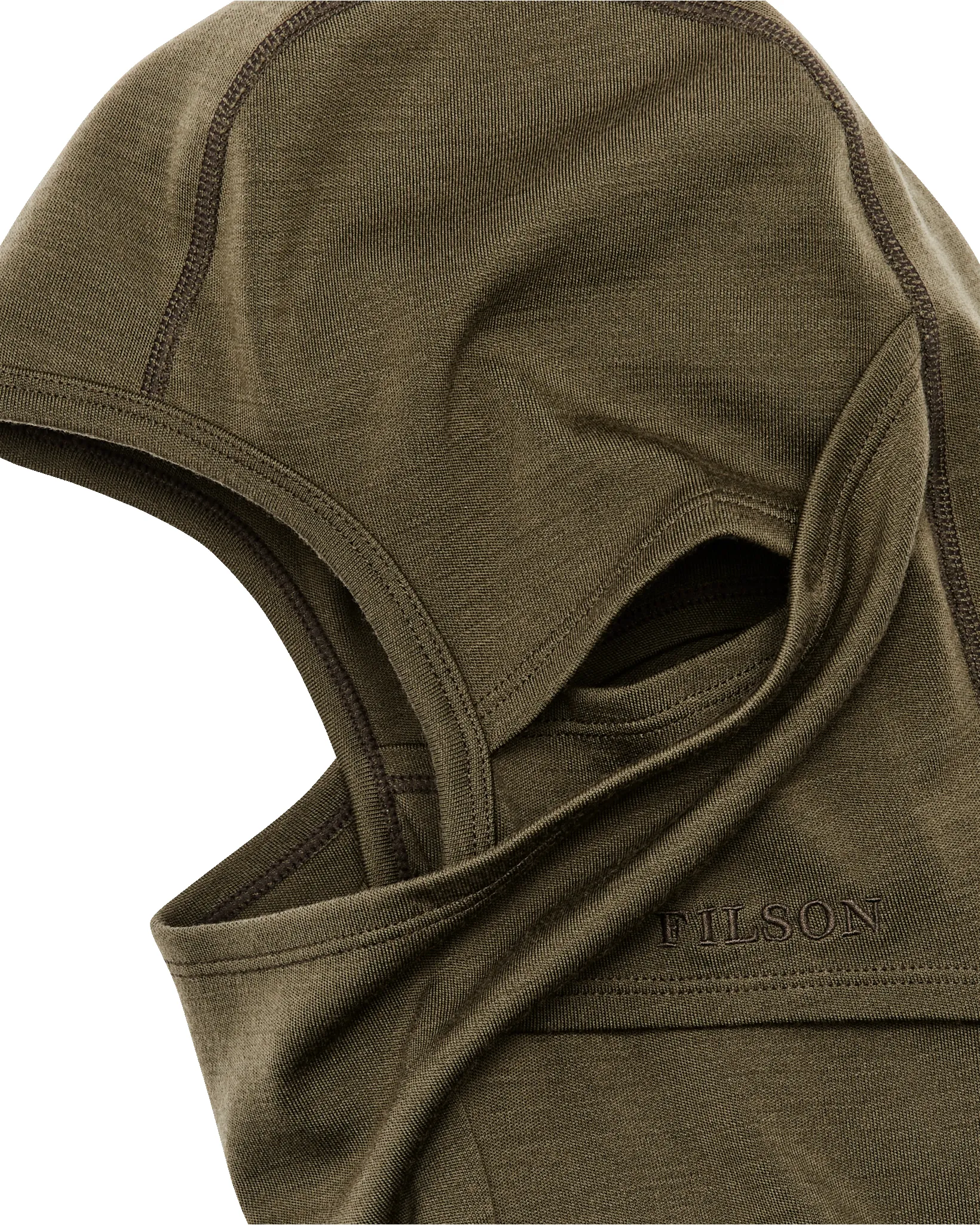400g Merino Wool Balaclava - Dark Olive sold by Filson product image thumbnail 2