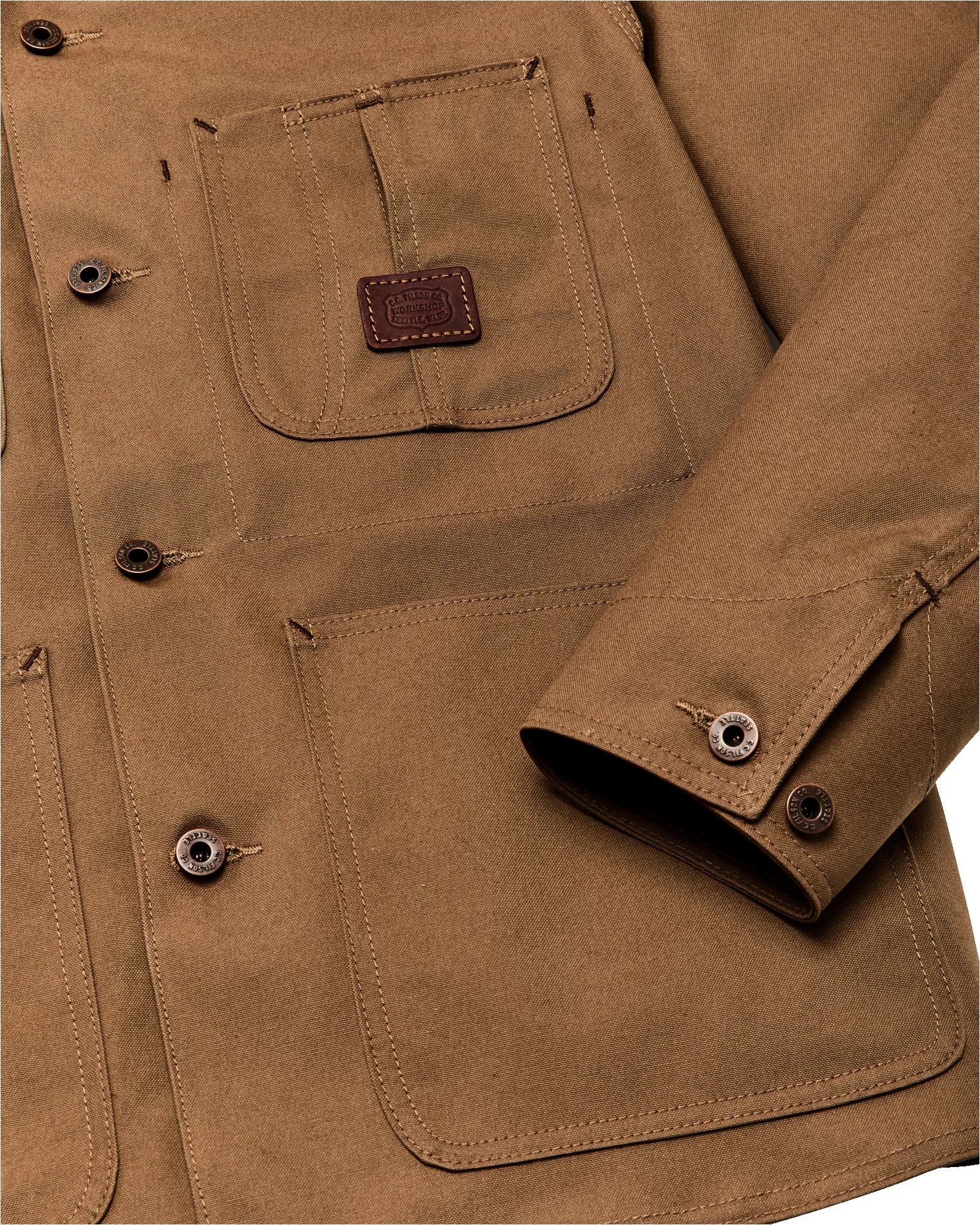 Workshop Chore Jacket - Sepia sold by Filson product image thumbnail 5