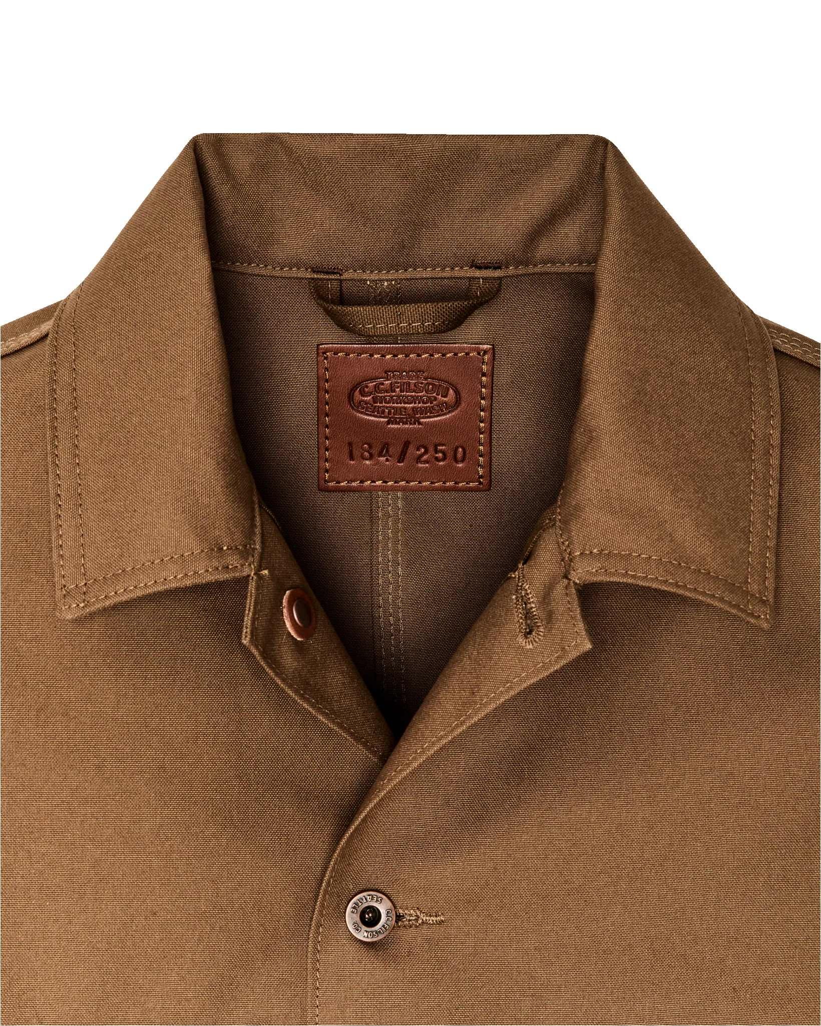 Workshop Chore Jacket - Sepia sold by Filson product image thumbnail 4