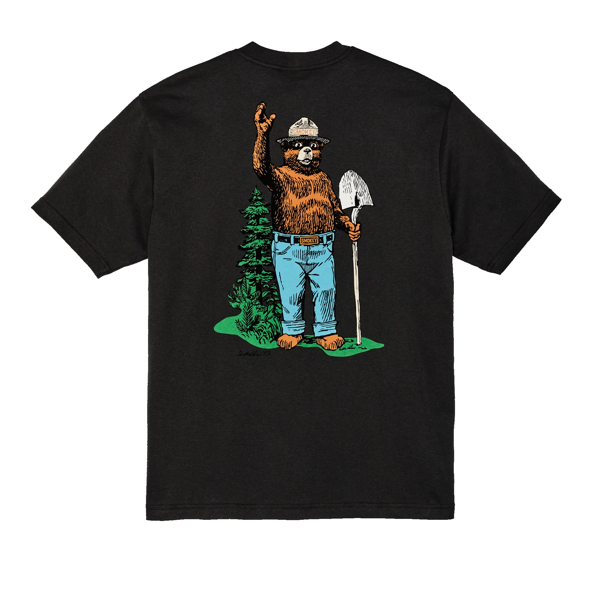 Smokey Bear Frontier Graphic T-shirt - Faded Black / Smokey sold by Filson product image thumbnail 2