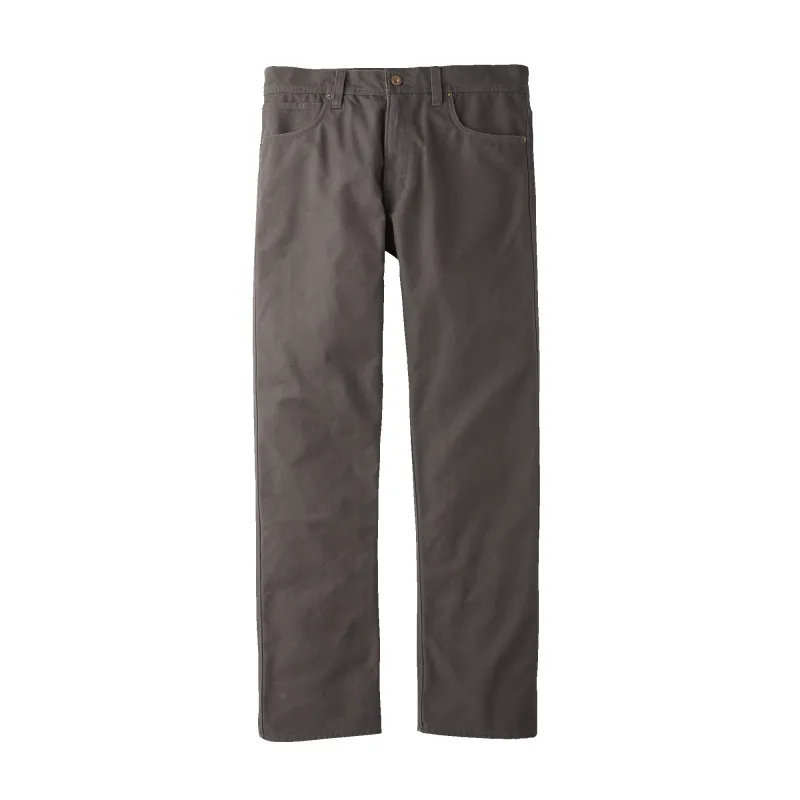 Flannel-lined Dry Tin Cloth Pants - Raven W/charcoal/black sold by Filson