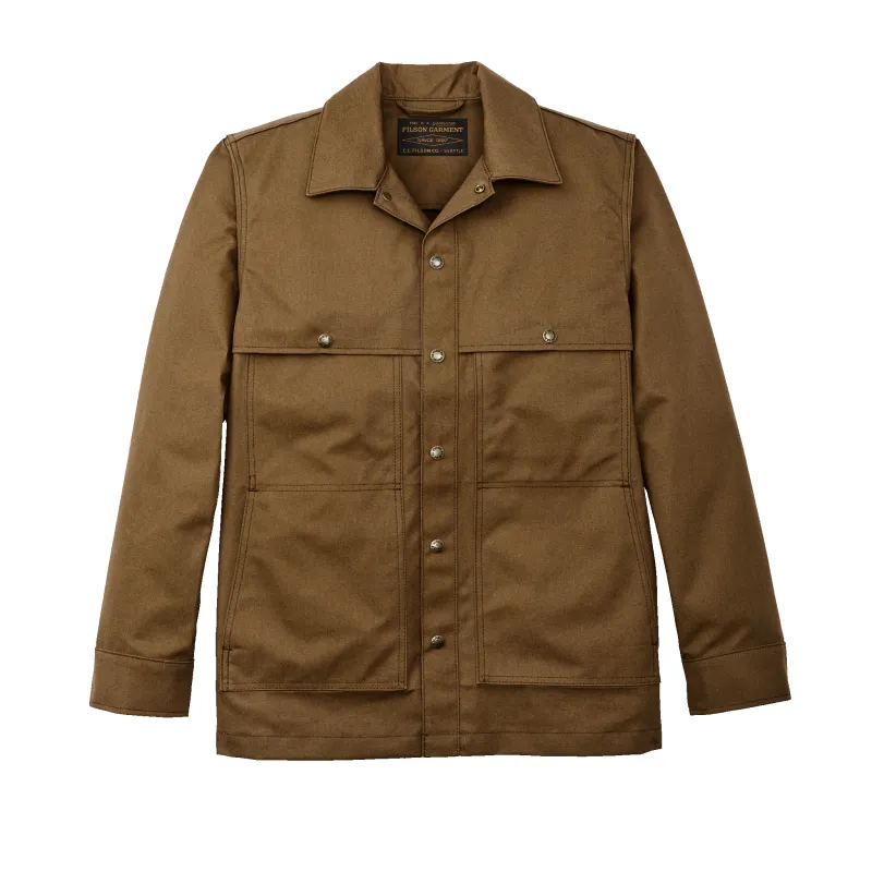 Dry Tin Cloth Jac-shirt - Sepia sold by Filson
