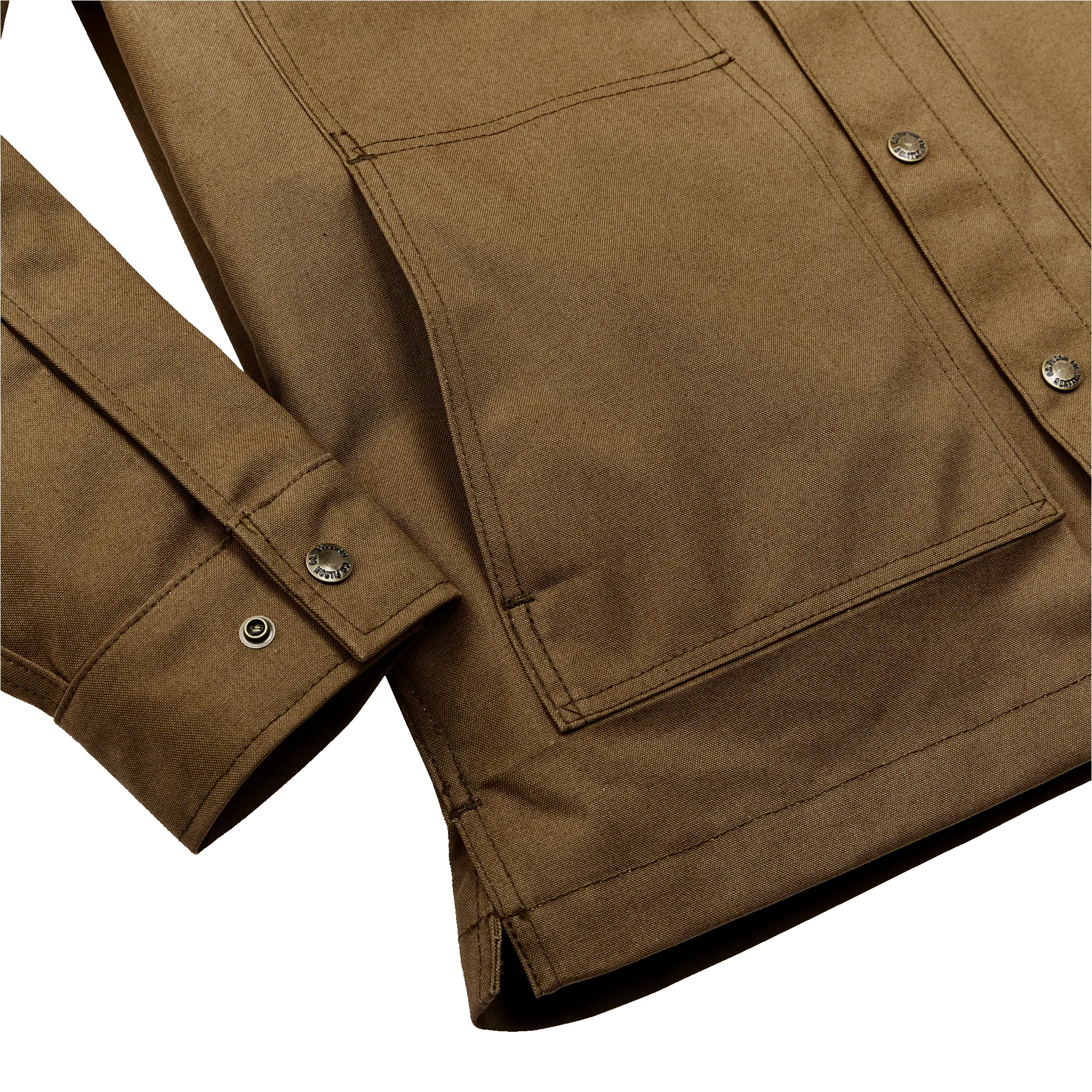 Dry Tin Cloth Jac-shirt - Sepia sold by Filson product image thumbnail 5