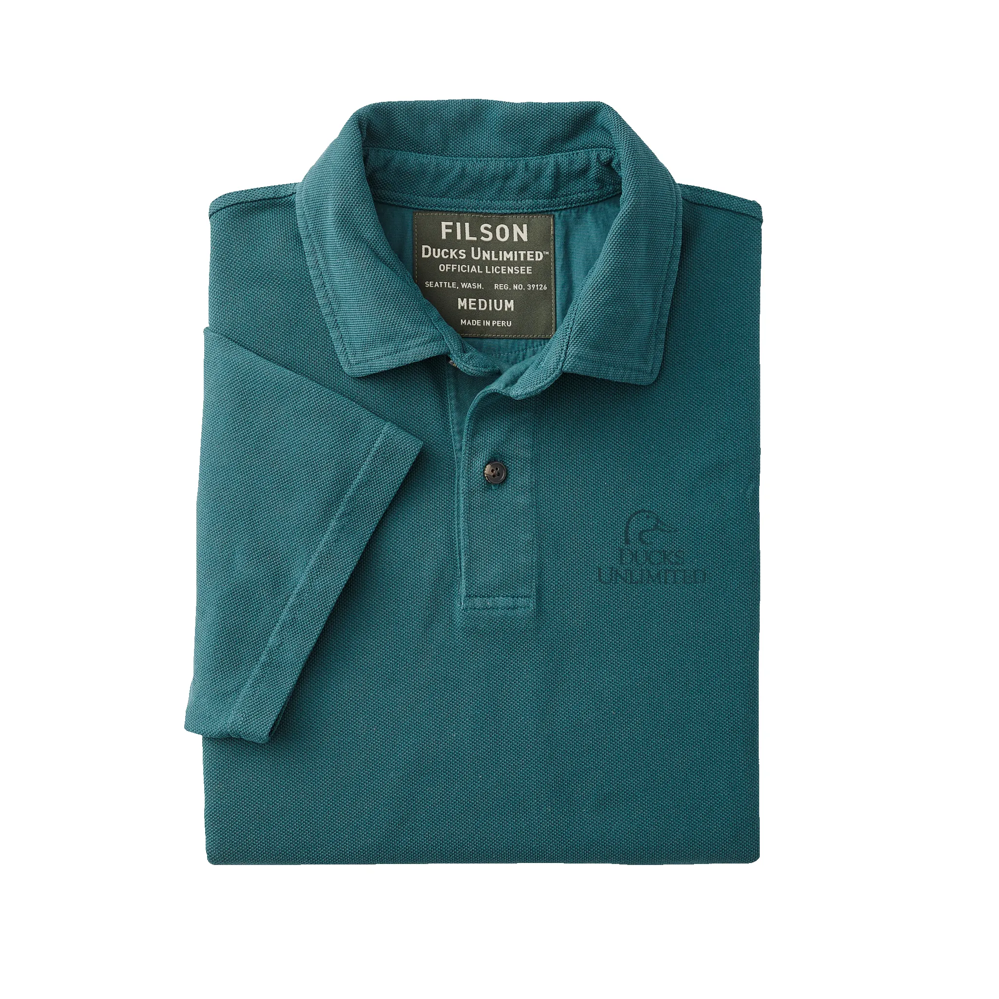 Ducks Unlimited Polo Shirt - Salt Marsh sold by Filson product image thumbnail 3