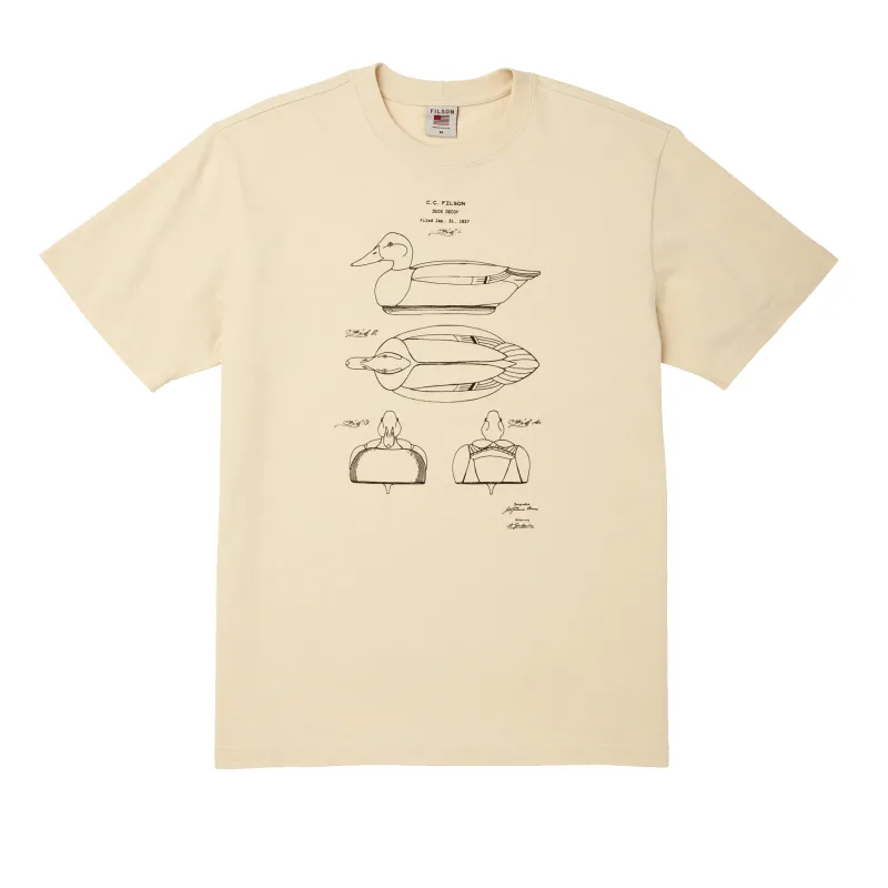 Pioneer Graphic T-shirt - Natural / Decoy sold by Filson