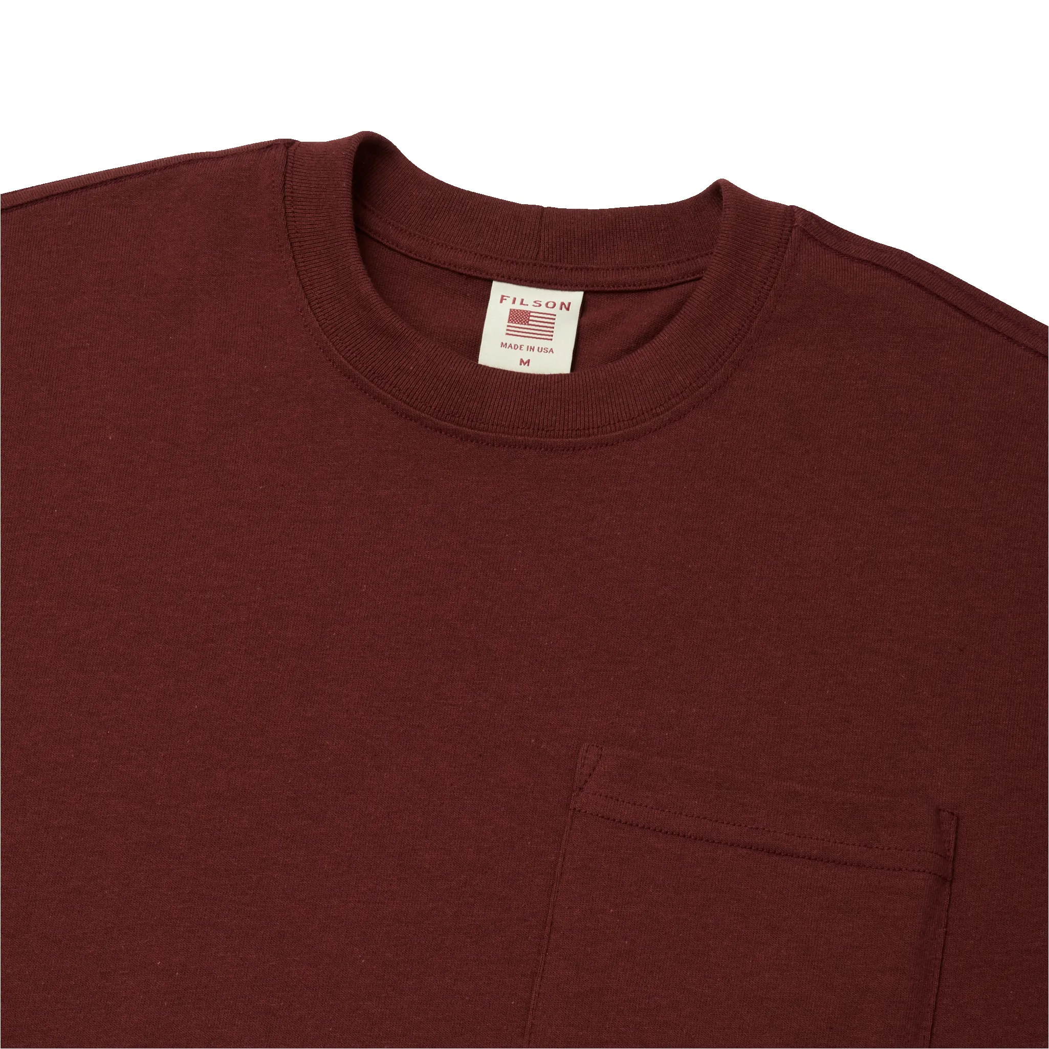 Pioneer Pocket T-shirt - Brick Red sold by Filson product image thumbnail 3