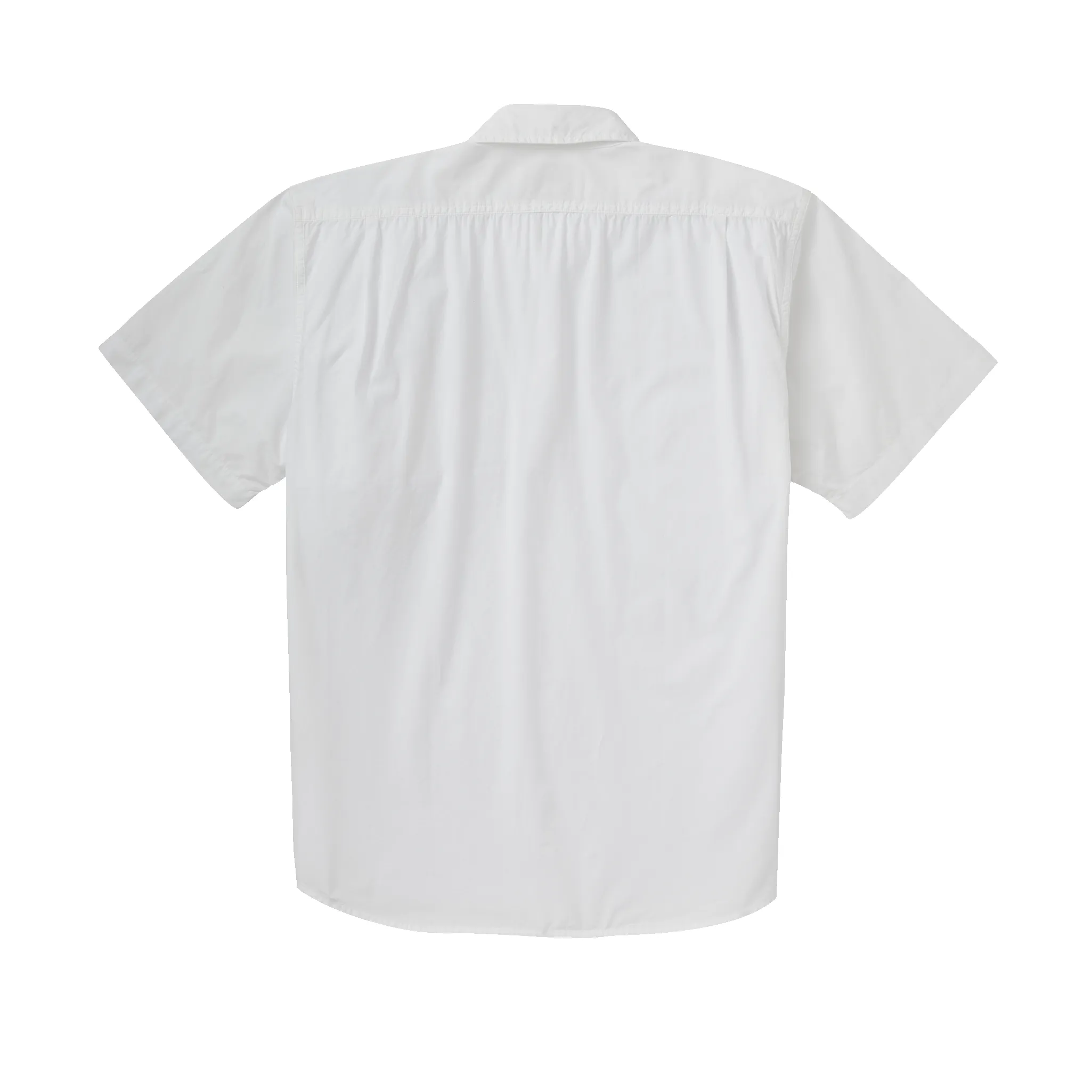 Filson's Washed Short Sleeve Feather Cloth Shirt - White sold by Filson product image thumbnail 2
