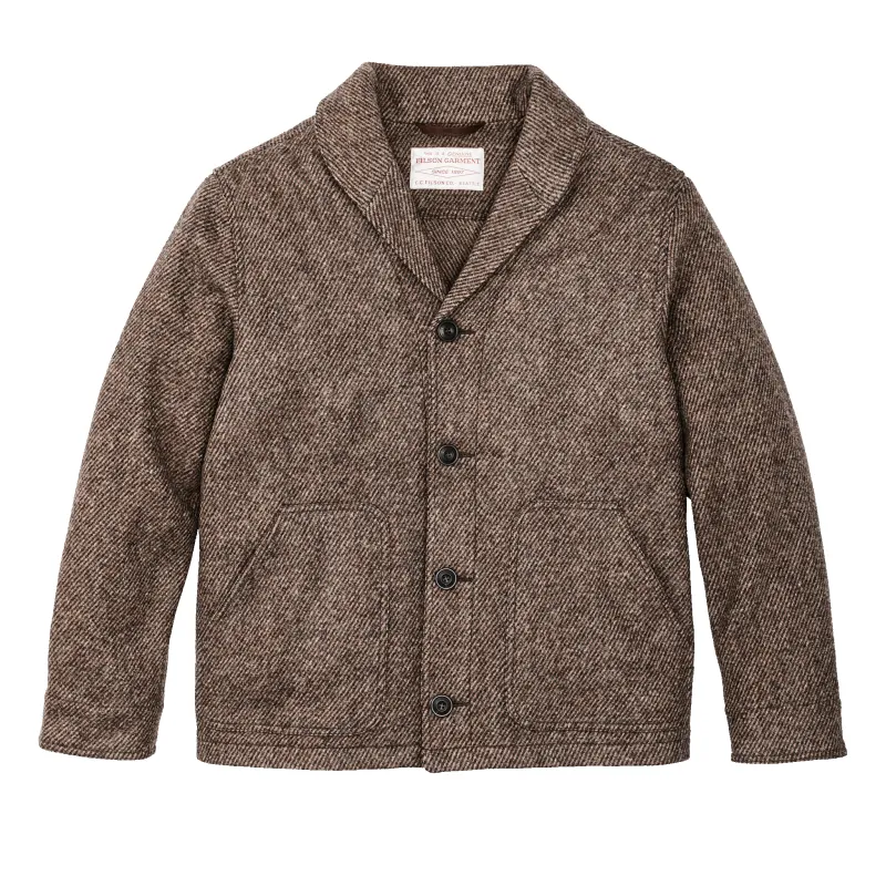 Decatur Island Wool Jacket - Natural Brown sold by Filson