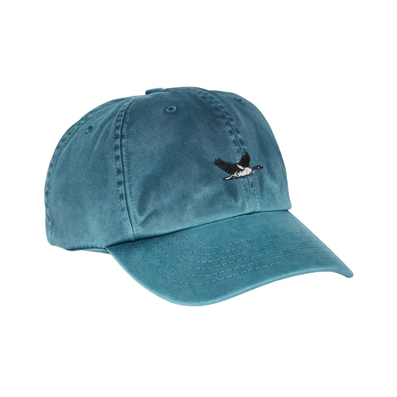 Washed Low-profile Cap - Slate / Goose sold by Filson