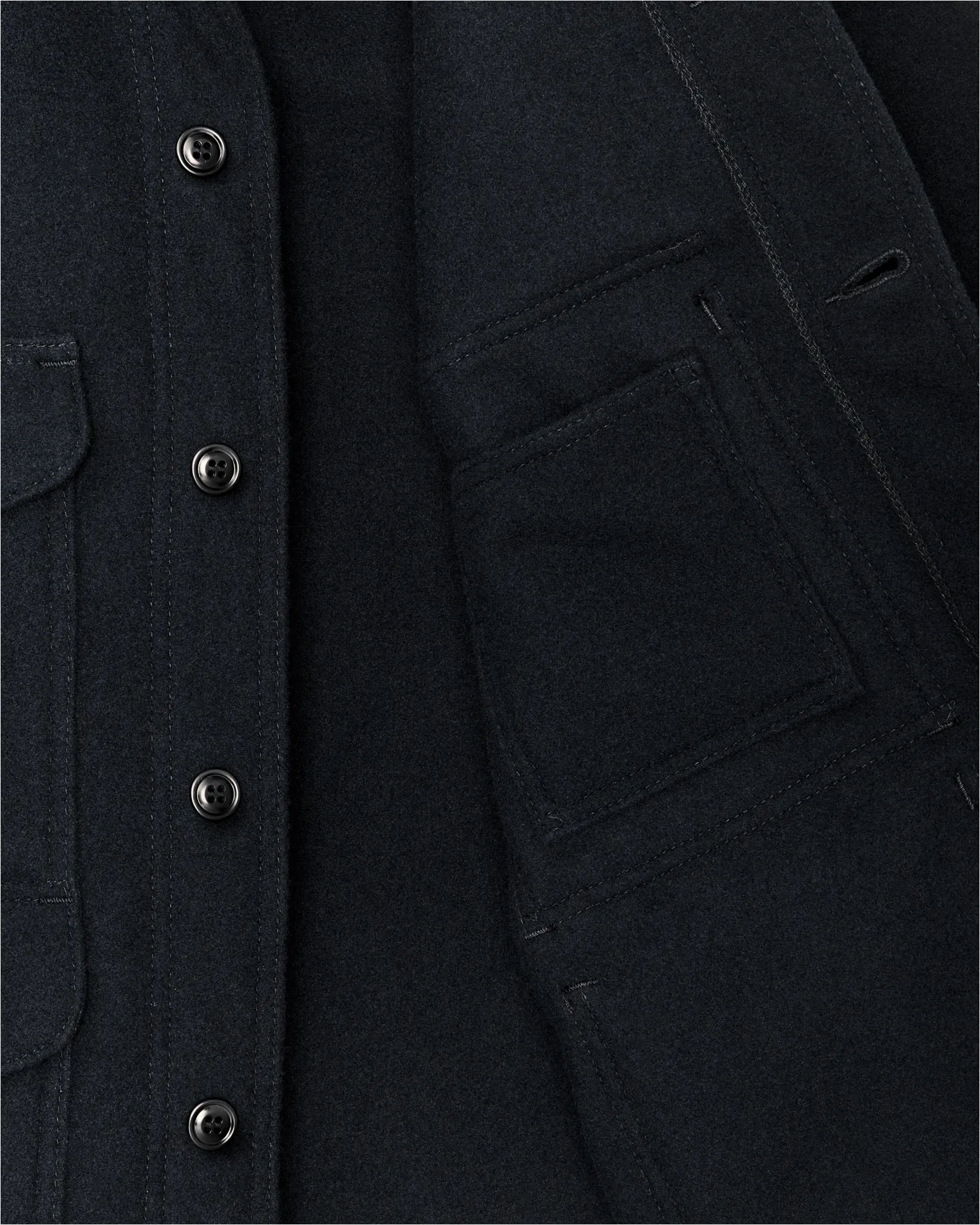 Seattle Wool Cruiser Jacket - Navy sold by Filson product image thumbnail 4