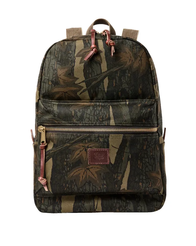 Workshop Rugged Twill Backpack - Maple Bark Camo sold by Filson