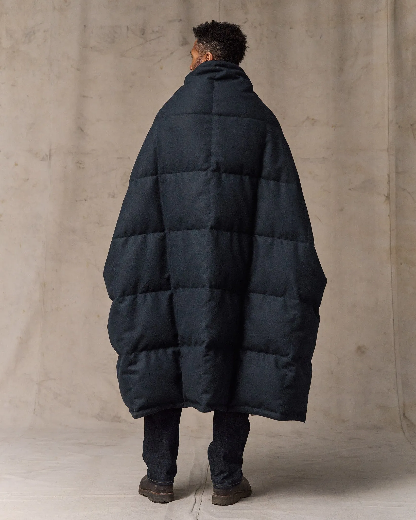 Filson X Crescent Down Works Blanket - Navy sold by Filson product image thumbnail 3