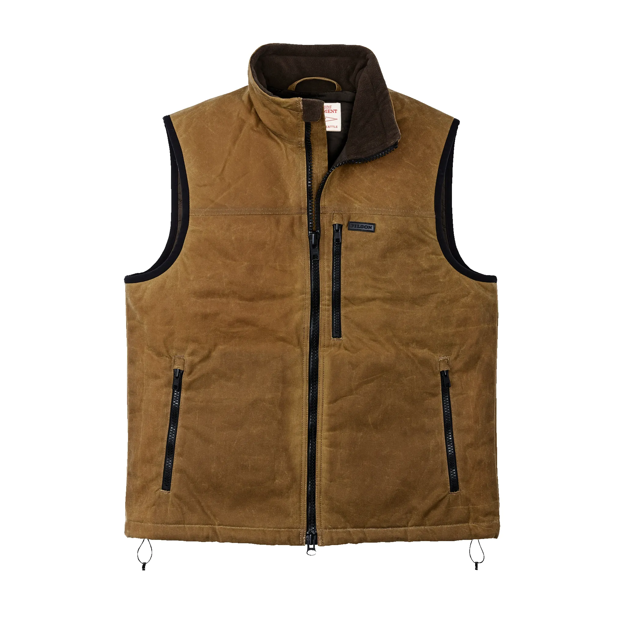 Tin Cloth Primaloft Vest - Dark Tan 2 sold by Filson product image thumbnail 3