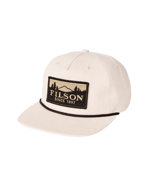 Scenic Trucker Cap - Natural / Brown made by Filson