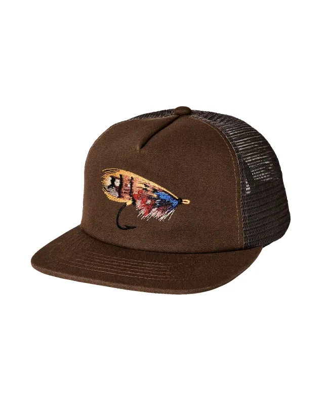 Durham Ranger Trucker Mesh Cap - Brown sold by Filson