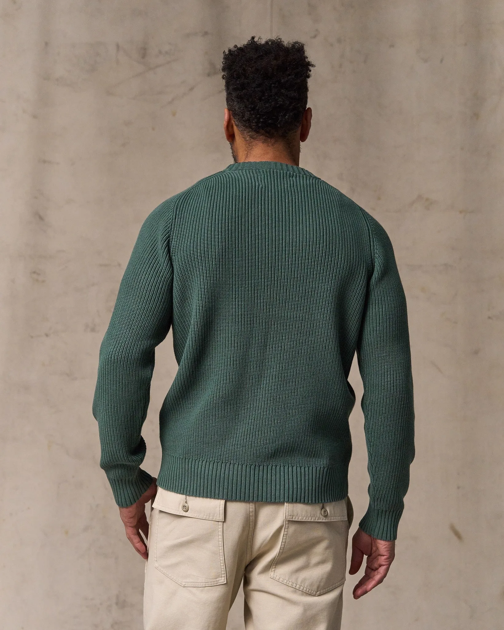 Vintage Cotton Crewneck Sweater - Juniper sold by Filson product image thumbnail 2