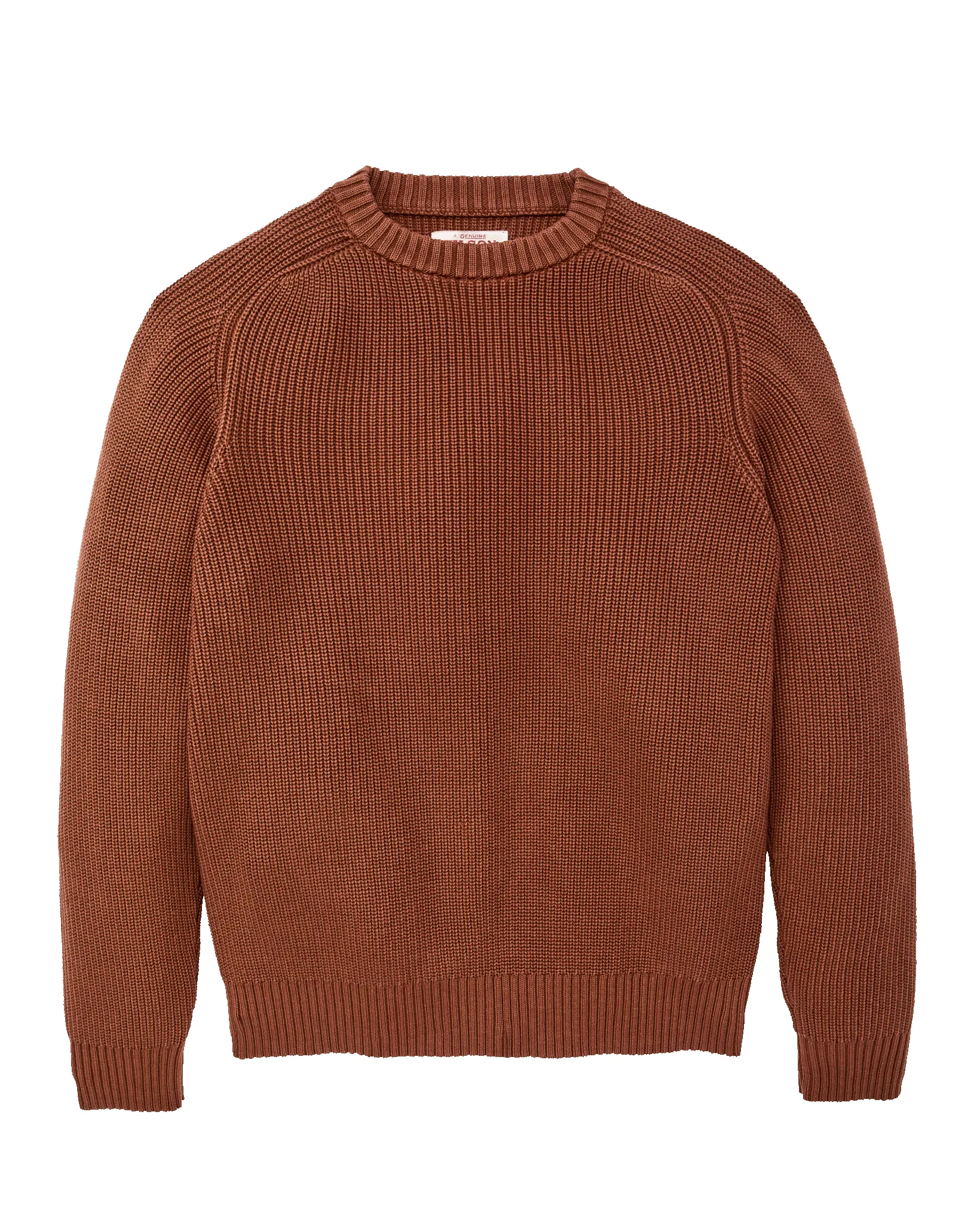 Vintage Cotton Crewneck Sweater - Rust sold by Filson product image thumbnail 4