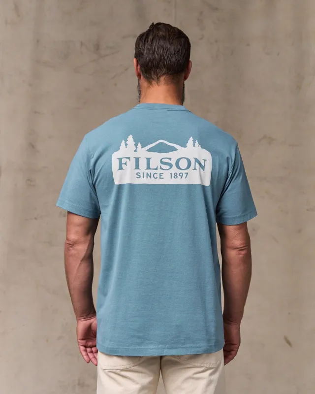 Scenic Graphic T-shirt - Bluefin sold by Filson