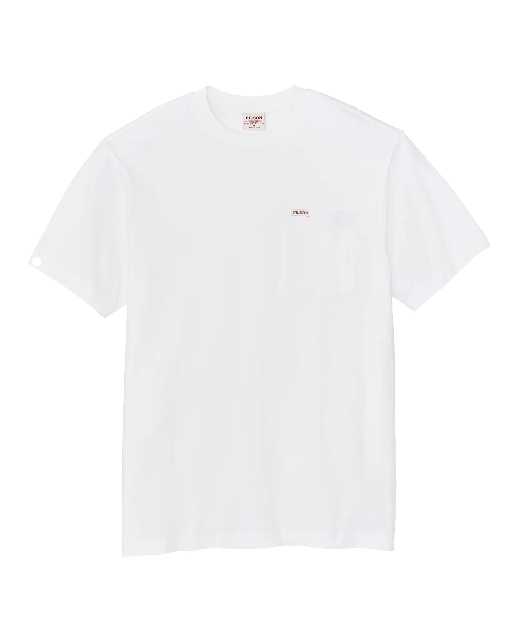Outfitter Pocket T-shirt - Bright White sold by Filson product image thumbnail 5