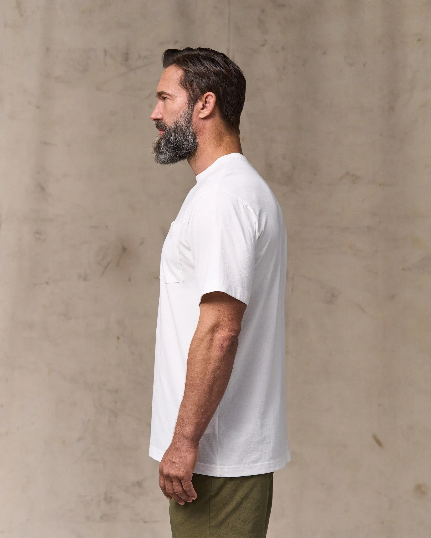 Outfitter Pocket T-shirt - Bright White sold by Filson product image thumbnail 3