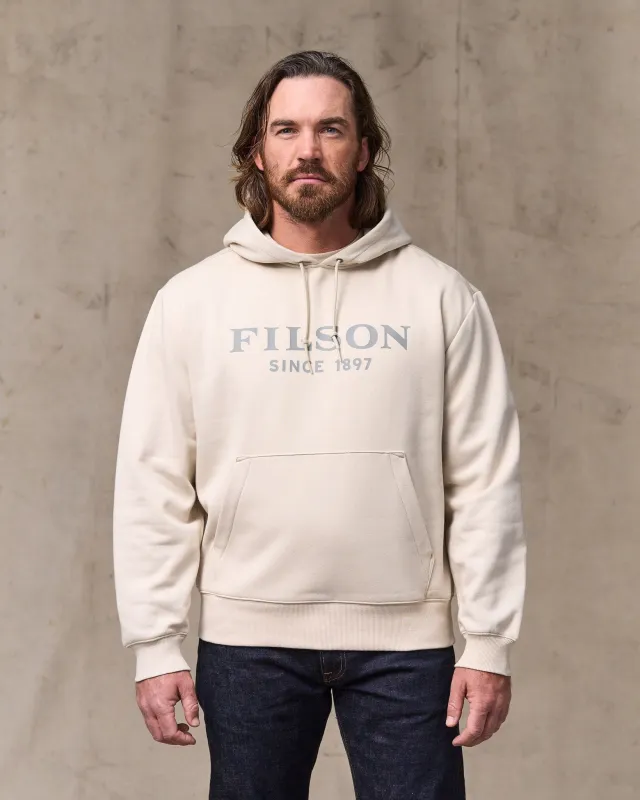 Filson Graphic Hoodie - Oatmeal sold by Filson