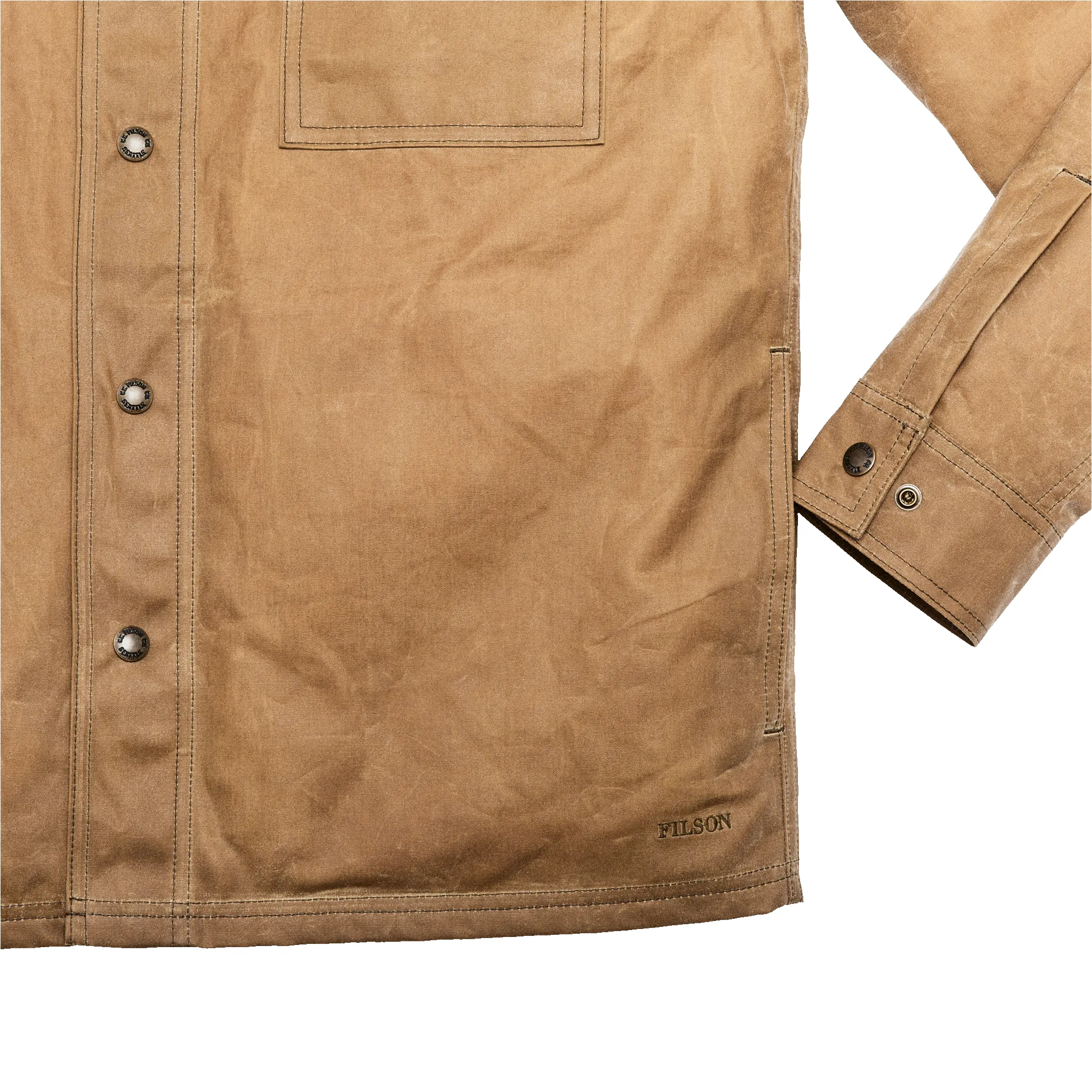 Eagle Harbor Jac-shirt - Tan sold by Filson product image thumbnail 5