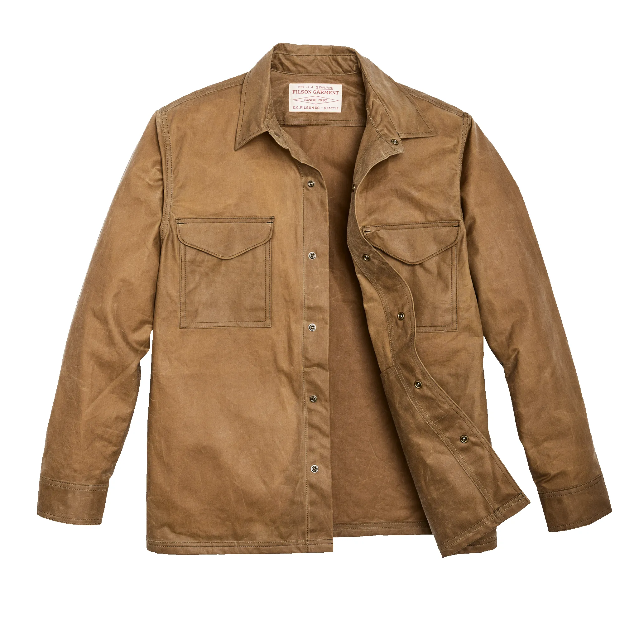 Eagle Harbor Jac-shirt - Tan sold by Filson product image thumbnail 3