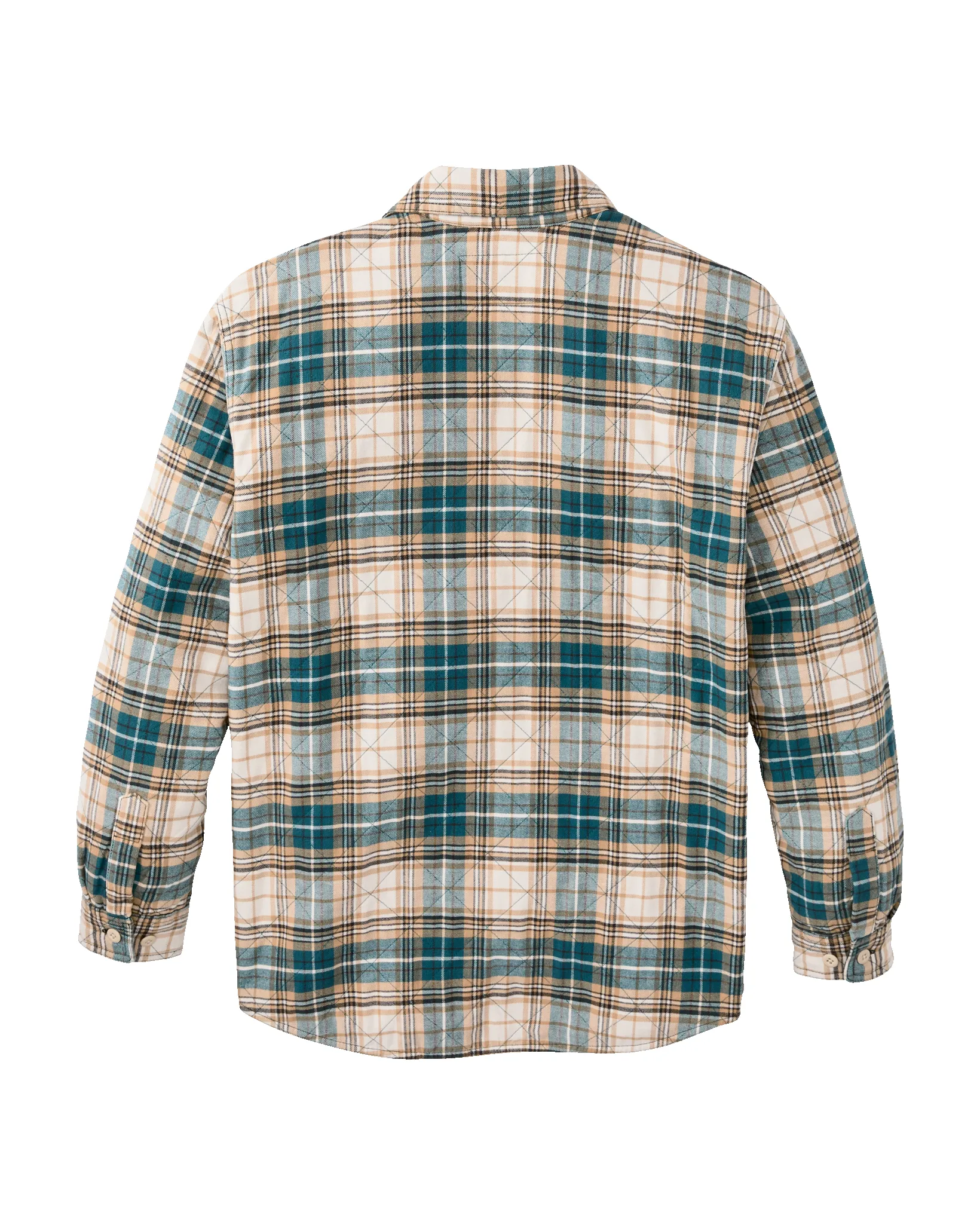 Insulated Flannel Jac-shirt - Teal / Khaki Plaid sold by Filson product image thumbnail 5