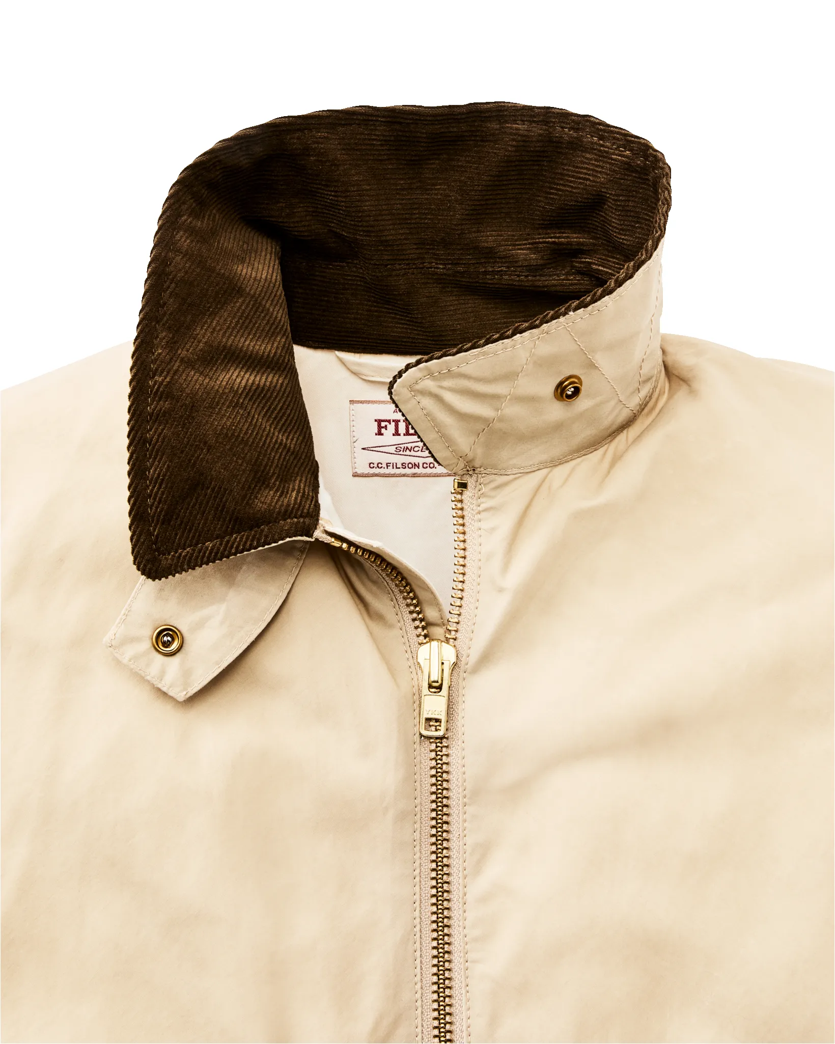 Women's Dry Wax Short Work Jacket - Quail Tan sold by Filson product image thumbnail 5
