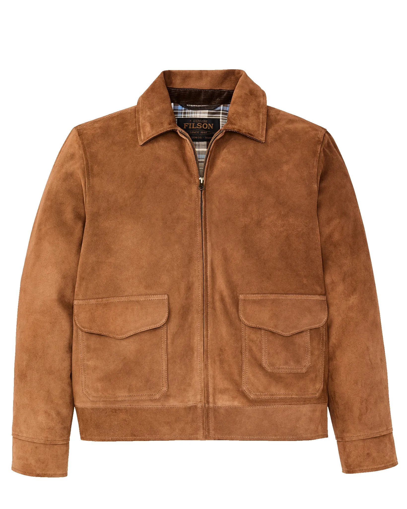 Leather Hadlock Jacket - Saddle Brown sold by Filson product image thumbnail 4