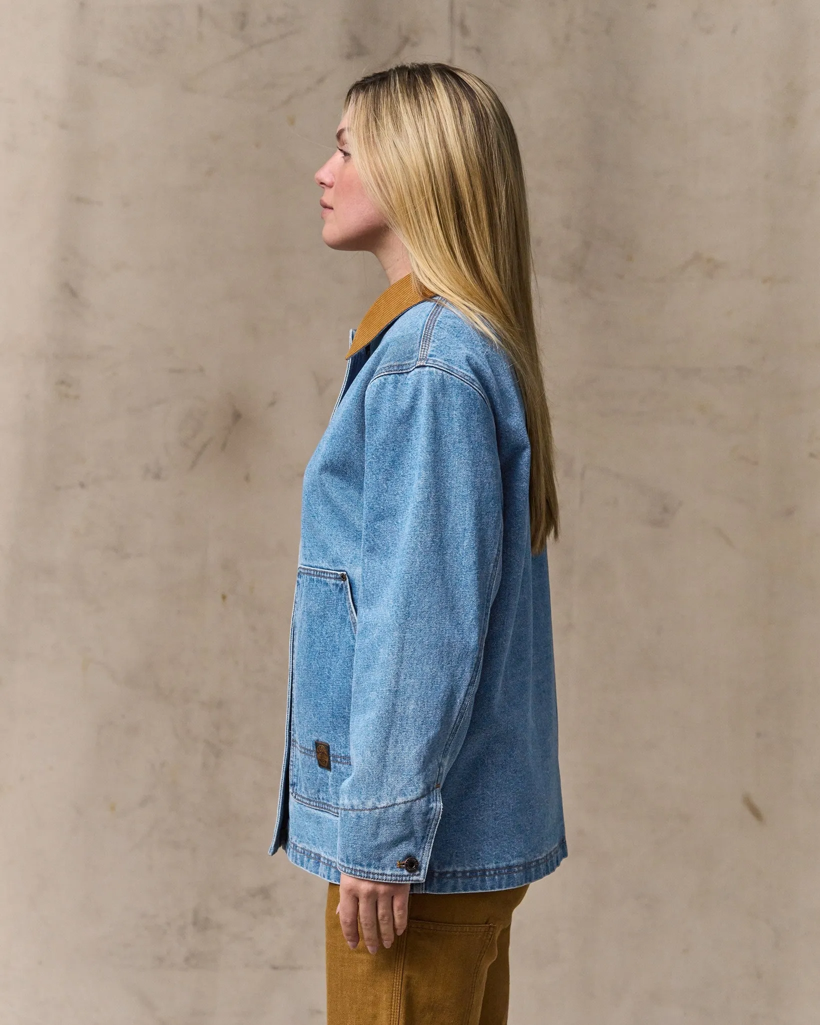 Women's 11-oz. Denim Barn Coat - Light Indigo sold by Filson product image thumbnail 3