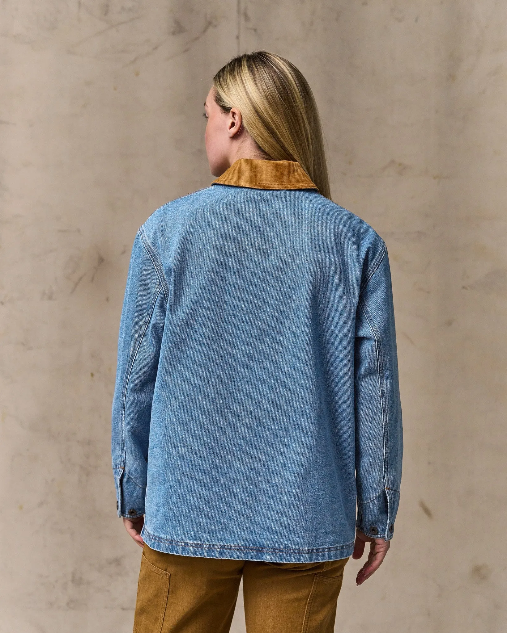 Women's 11-oz. Denim Barn Coat - Light Indigo sold by Filson product image thumbnail 2