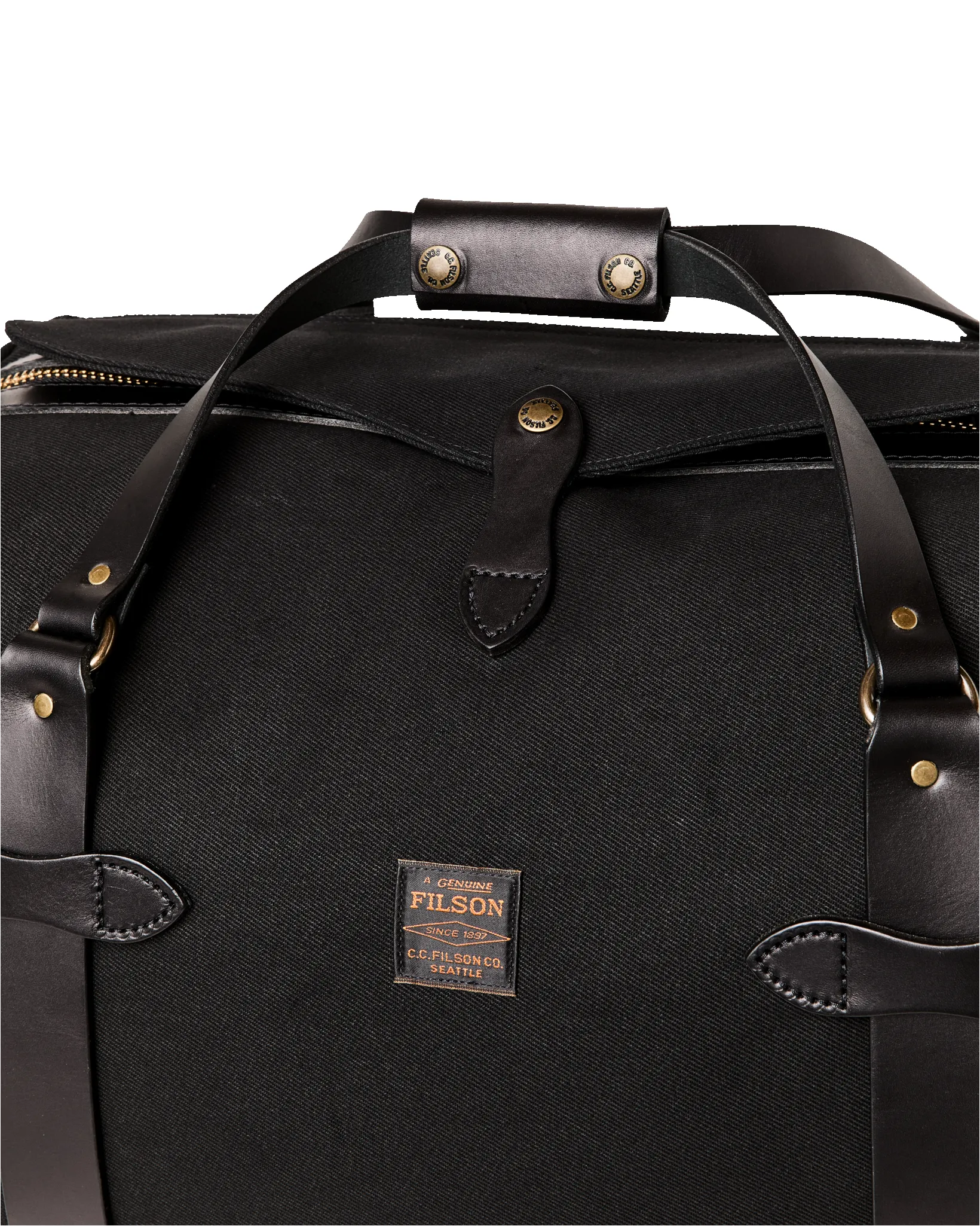 Medium Rugged Twill Duffle Bag - Black sold by Filson product image thumbnail 4