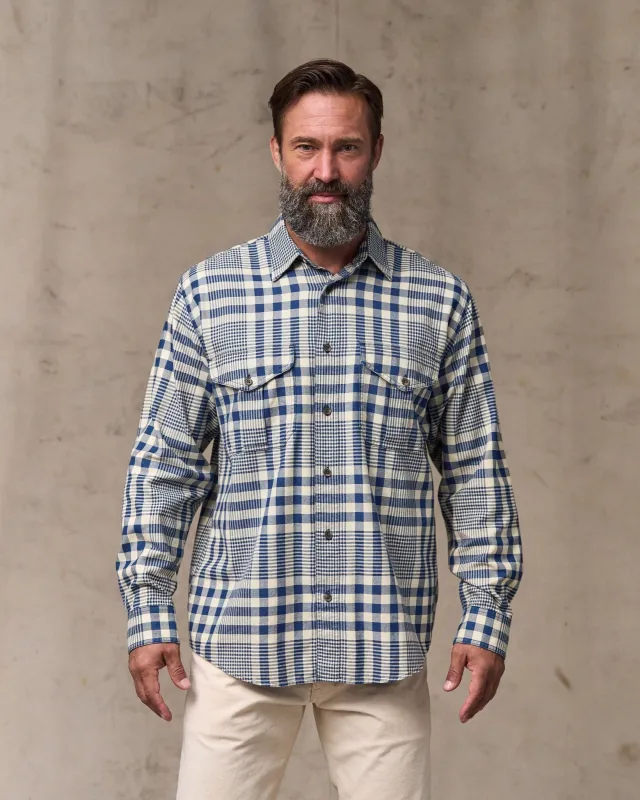 Lightweight Alaskan Guide Shirt - Indigo Multi Plaid sold by Filson