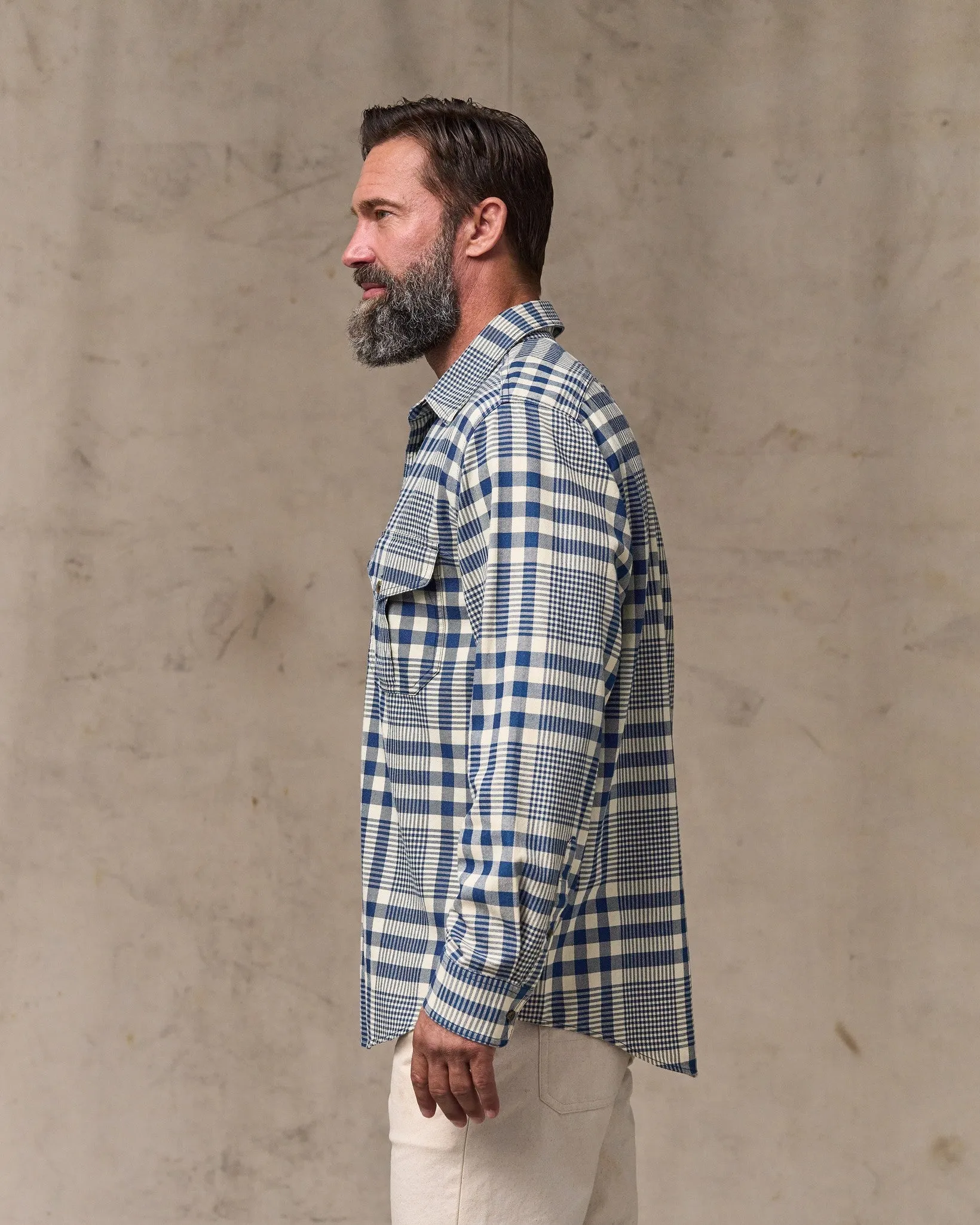 Lightweight Alaskan Guide Shirt - Indigo Multi Plaid sold by Filson product image thumbnail 3