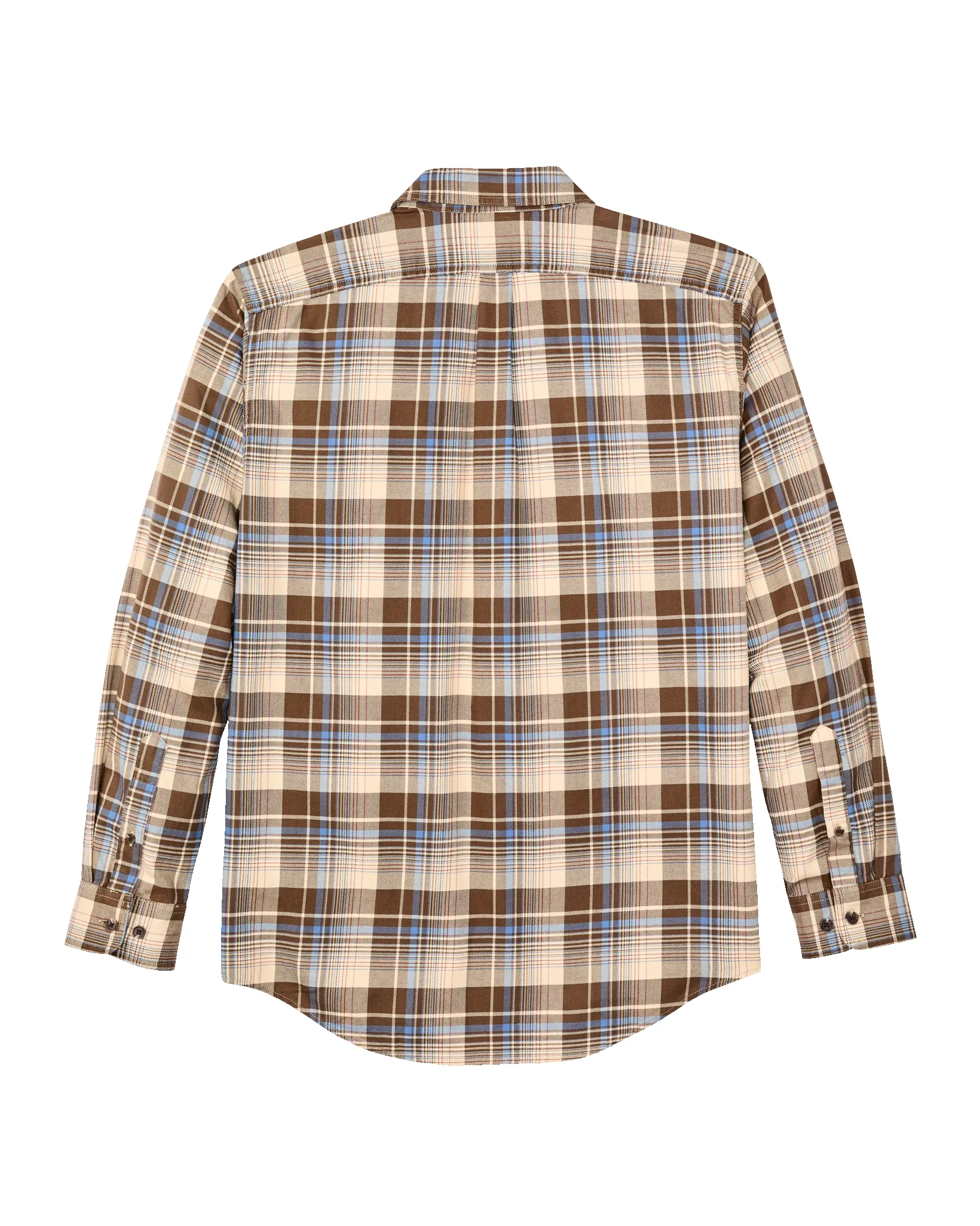 Lightweight Alaskan Guide Shirt - Cream / Blue / Multi Plaid sold by Filson product image thumbnail 3