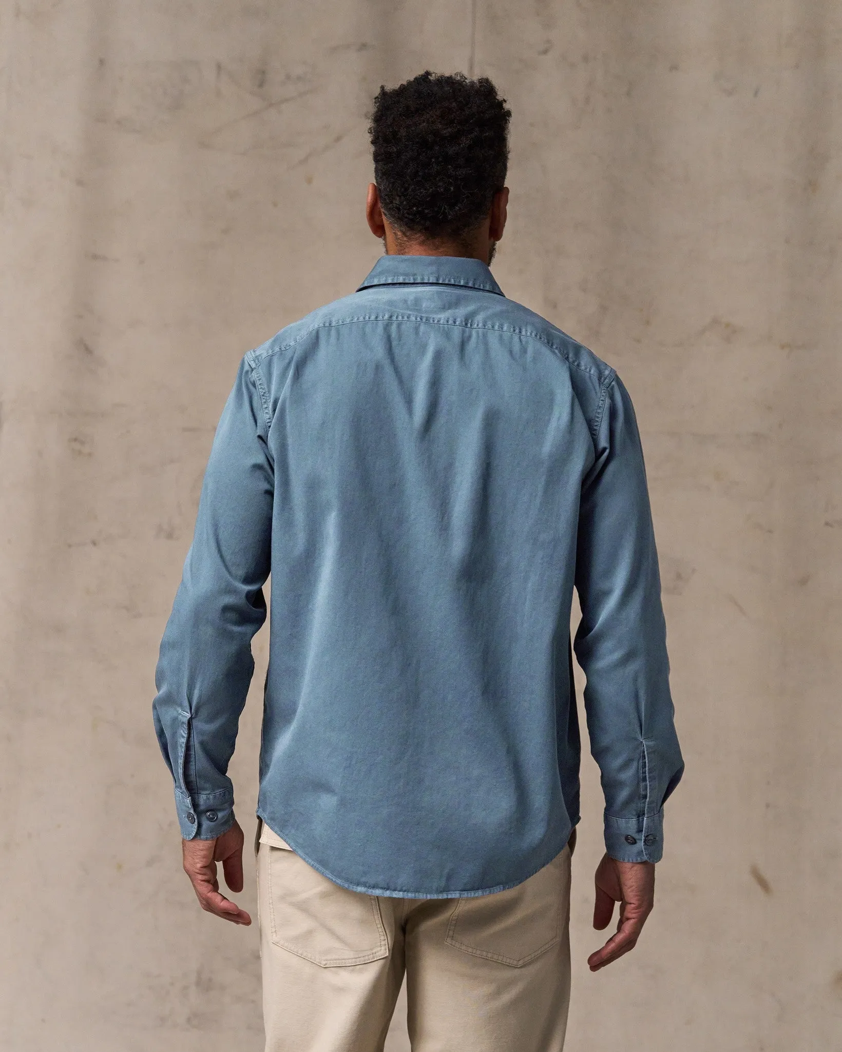 4.5-oz. Twill Shirt - Orion Blue sold by Filson product image thumbnail 2