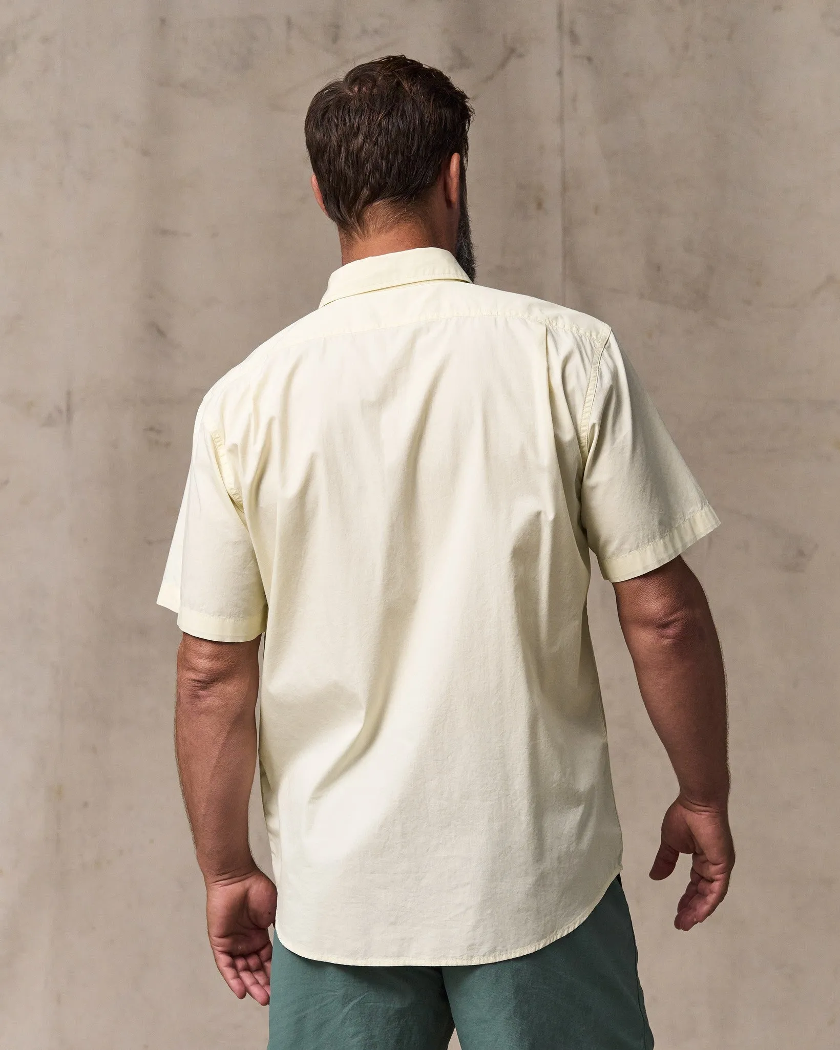 Washed Short Sleeve Feather Cloth Shirt - Ivory sold by Filson product image thumbnail 2