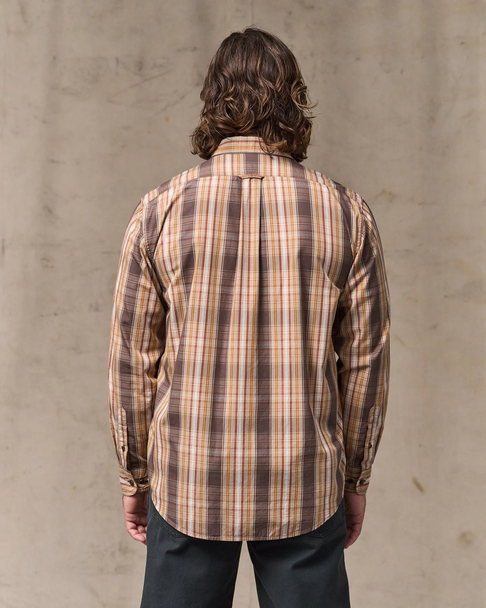 Washed Feather Cloth Shirt - Brown Multicolor Plaid sold by Filson product image thumbnail 2