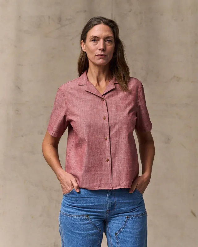 Women's Camp Shirt - Red Rock sold by Filson