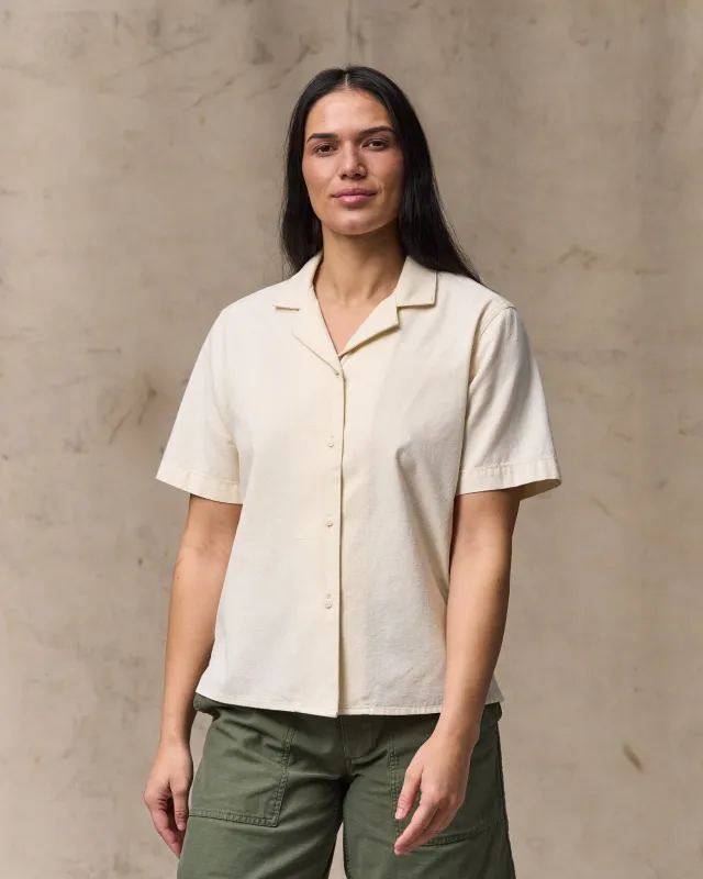 Women's Camp Shirt - Natural Seed sold by Filson