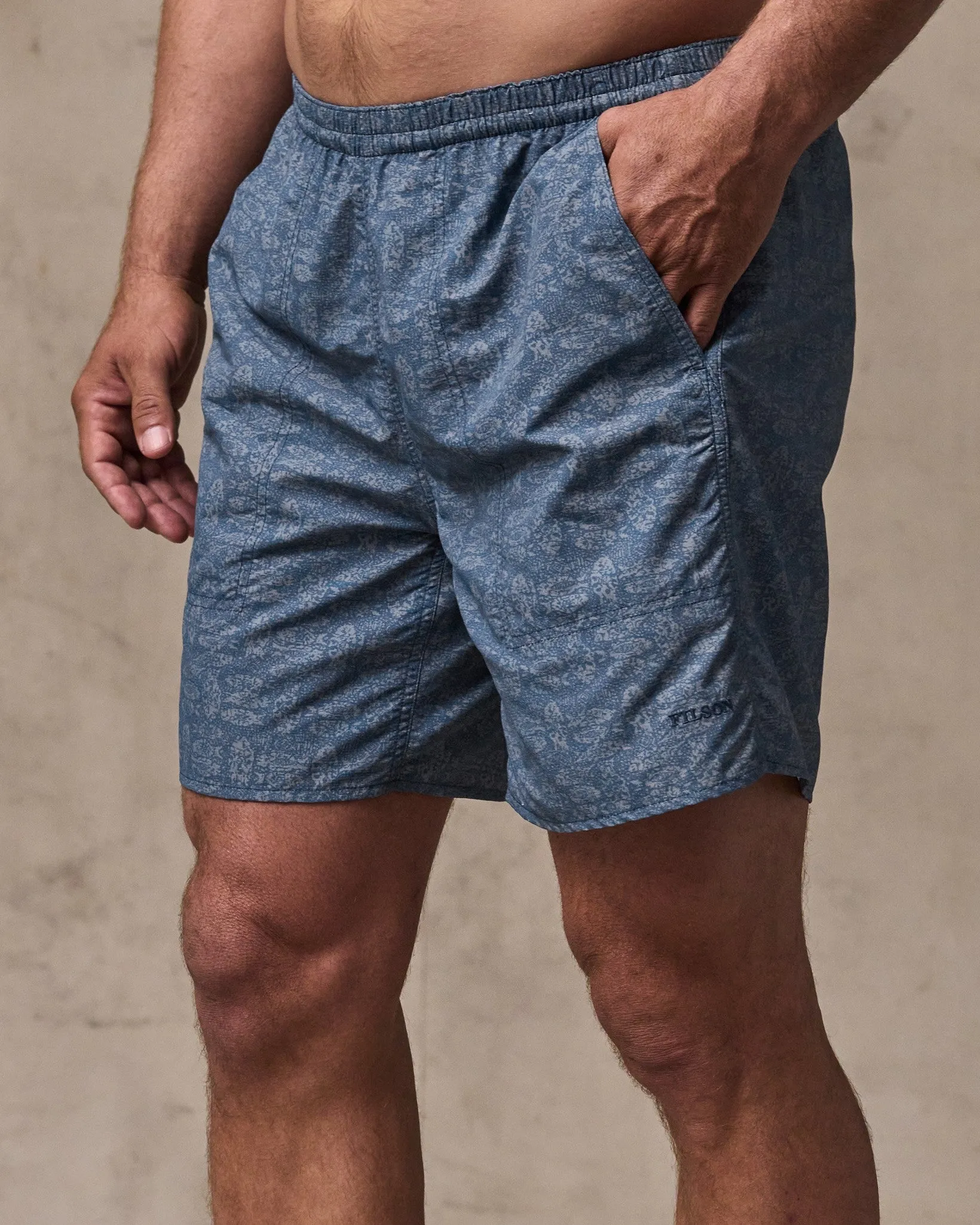 Oxbow Lake Trunks - Blue Print sold by Filson product image thumbnail 4