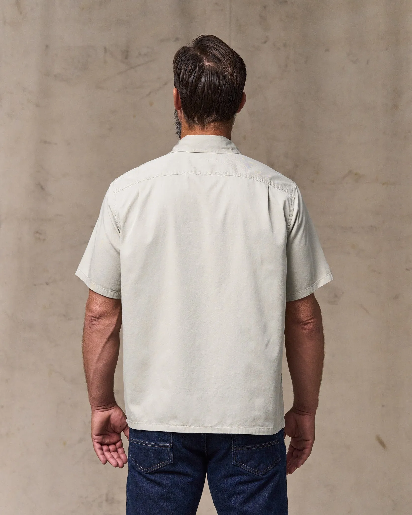 Short Sleeve 4.5-oz. Twill Shirt - Gray Sky sold by Filson product image thumbnail 2