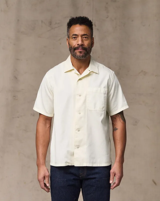 Short Sleeve 4.5-oz. Twill Shirt - Ivory sold by Filson