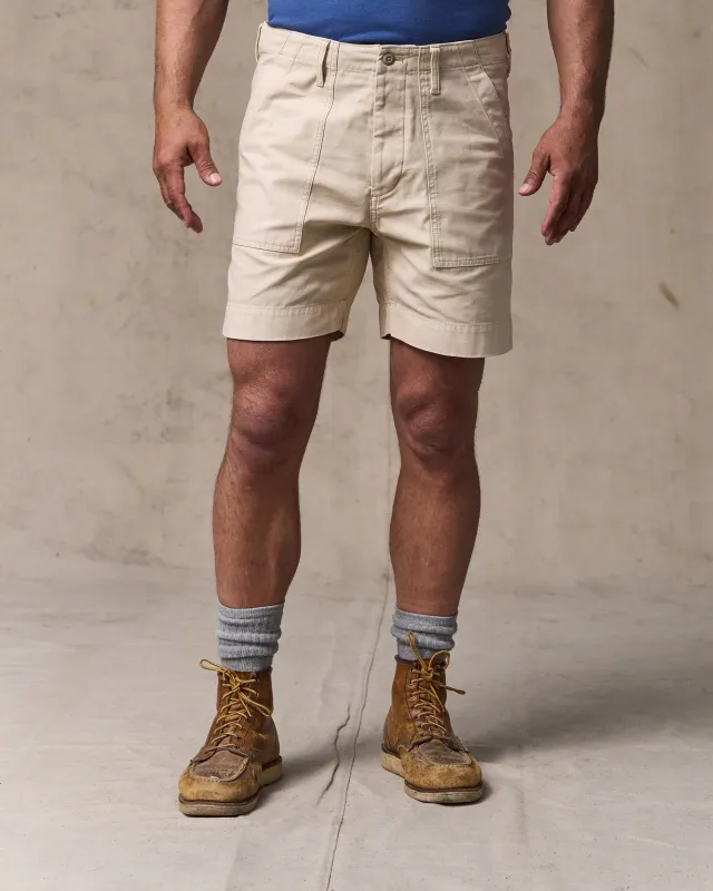 Field Supply Shorts - Washed Oatmeal made by Filson